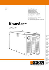 Kemppi KEMPARC COOL 10 Gebrauchsanweisung