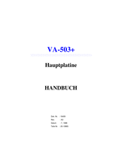 FIC VA-503+ Handbuch