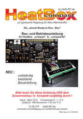 HaDi-RC.de Heatbox Compact/24 Bau- Und Betriebsanleitung