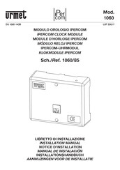 Urmet IPERCOM 1060/85 Installationshandbuch