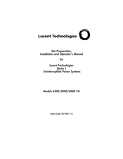 Lucent Technologies 5000 Bedienungs Und Installationsanleitung Handbuch