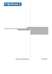 Fermax VDS Installationshandbuch, Gebrauchanleitungen