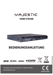 Majestic HDMI 579USB Bedienungsanleitung