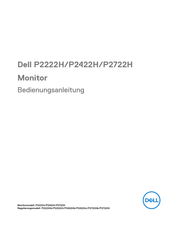 Dell P2722H Bedienungsanleitung