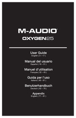 M-Audio OXYGEN25 Benutzerhandbuch