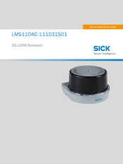 SICK LMS1104C-111031S01 Betriebsanleitung