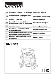 Makita DML805 Bedienungsanleitung