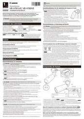 Canon VB-H760VE Installationshandbuch