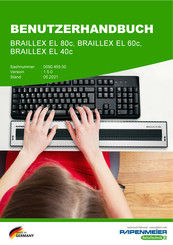 Papenmeier BRAILLEX EL 40c Benutzerhandbuch