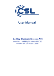 CSL 43389/20160413SZ092 Benutzerhandbuch