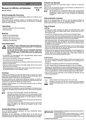 Conrad 914905 Bedienungsanleitung