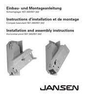 Jansen 557.342 Einbau- Und Montageanleitung