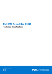 Dell EMC PowerEdge C6520 Technisches Daten / Aufbauanleitung
