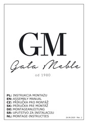 Gala Meble Kora KRW1 Montageanleitung
