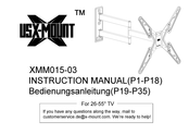 USX-MOUNT XMM015-03 Bedienungsanleitung