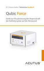 Acutus Medical Qubic Force Technisches Handbuch