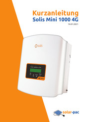 SOLIS Mini 1000 4G Kurzanleitung