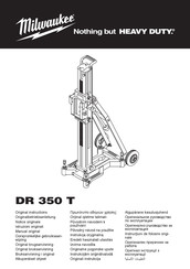 Milwaukee DR 350 TV Originalbetriebsanleitung