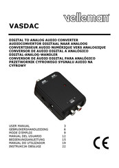 Velleman VASDAC Bedienungsanleitung
