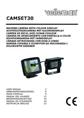 Velleman CAMSET30 Bedienungsanleitung