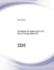 IBM 8231-E1D Bedienungsanleitung