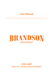 Brandson Equipment 20201015NB025 Bedienungsanleitung