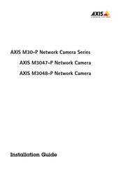 Axis Communications M3048-P Installationsanleitung