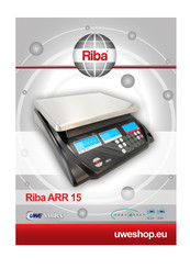 RIBA ARR 15 Bedienungsanleitung