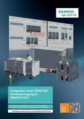 Siemens SITOP PSU8200 Integrationsanleitung