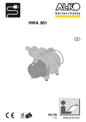 AL-KO HWA 801 Bedienungsanleitung
