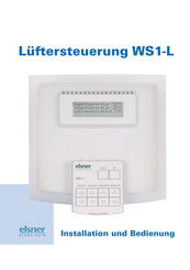 elsner elektronik WS1-L Installation Und Bedienung