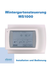 elsner elektronik WS 1000 Installation Und Bedienung