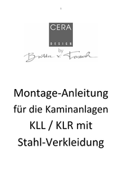 CERA-Design KLR Serie Montageanleitung