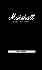 Marshall MODE II Benutzerhandbuch