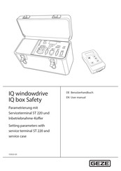 GEZE IQ windowdrive Benutzerhandbuch