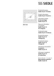 SSS Siedle STE 10-0 Produktinformationen