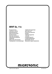 Migatronic MWF 8x Betriebsanleitung