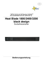 Suntec Wellness Klimatronic Heat Blade 1800 Bedienungsanleitung