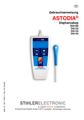 STIHLER ELECTRONIC ASTODIA DIA120 Gebrauchsanweisung