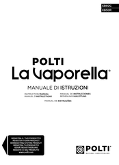 Polti LA VAPORELLA XB50R Bedienungsanleitung