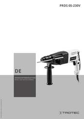 Trotec PRDS 05-230V Originalbetriebsanleitung