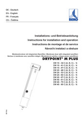Beko DRYPOINT M PLUS DM 20 - 48 CC-N Installation Und Betriebsanleitung