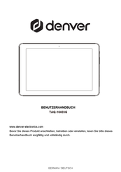 Denver Electronics TAQ-10403G Benutzerhandbuch