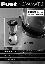 FUST M 1119 Bedienungsanleitung
