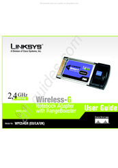 Cisco Systems Linksys Wireless-G WPC54GR Benutzerhandbuch