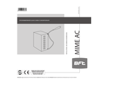 BFT MIME AC Installations- Und Gebrauchsanweisung