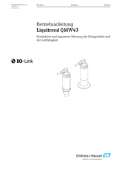 Endress+Hauser Liquitrend QMW43 Betriebsanleitung
