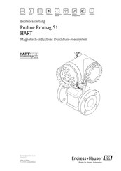 Endress+Hauser Proline Promag 51 HART Betriebsanleitung