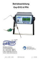 ORBITEC Oxy-EVO PPA Betriebsanleitung