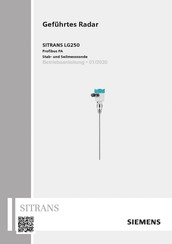 Siemens SITRANS LG250 Betriebsanleitung
